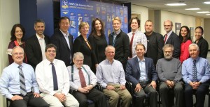 Roundtable participants included NIAMS director Dr. Stephen Katz (seated, third from l)