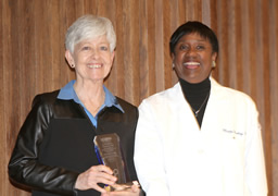 Dr. Joan McGowan (l) and Dr. Marja M. Hurley (r)