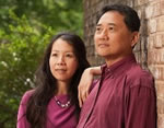 Asian American couple