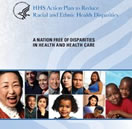 cover for HHS Action Plan To Reduce Racial and Ethnic Health Disparities
