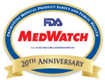 FDA Medwatch 20th Anniversary Logo