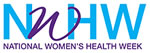 National Women's Health Week logo